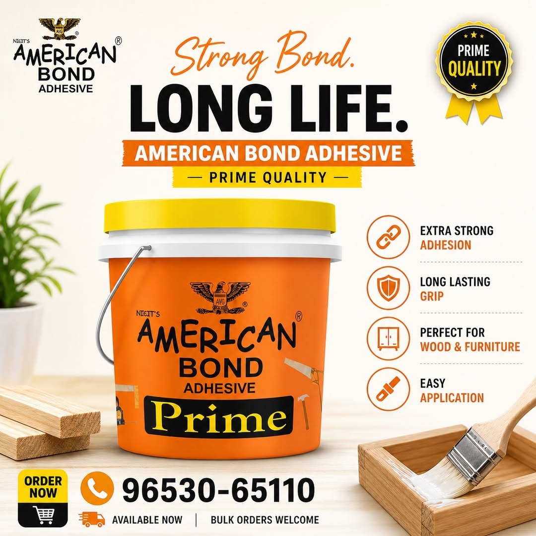 American Bond Prime adhesive product creative by DudeGrafix